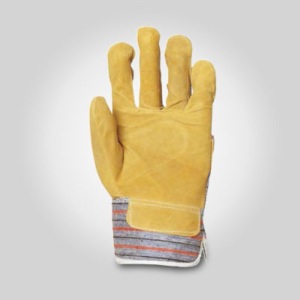 Gants docker cuir croûte de bovin